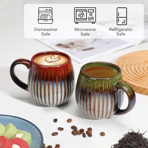 Ceramic Coffee Mugs Set (CoMug01-B×4 pcs)