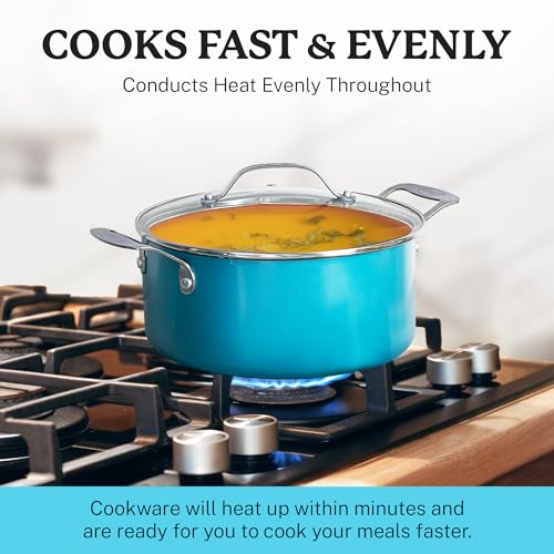20 Piece Pots and Pans Set Nonstick Cookware Set (20 Piece Set)