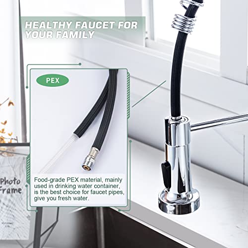 Pull Down Kitchen Faucet (Polished Chrome)