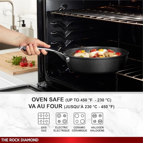 The Rock Diamond 10PC Cookware Set