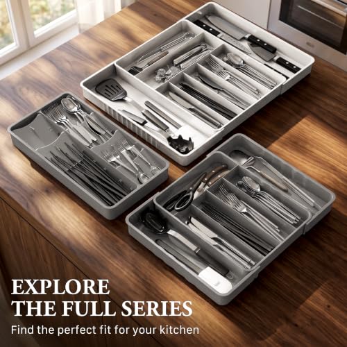 Expandable Kitchen Drawer Flatware Organizer