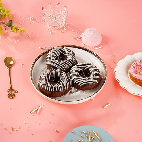 Gold and Silver Sugar Sprinkles (4.58 Ounce)