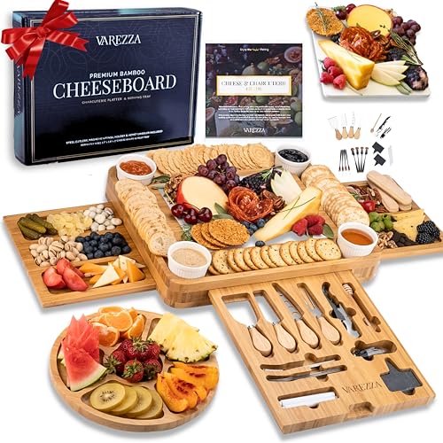 Extra Large Charcuterie Boards Gift Set (Cheese Board Marble)