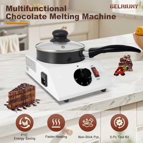 2026 Upgrade Chocolate Melting Pot (Single Pot)