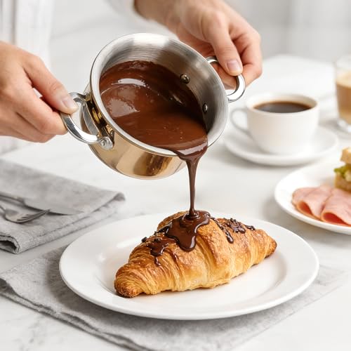 Mini Sauce Pan with Lid (0.42 QT / Rose Gold)