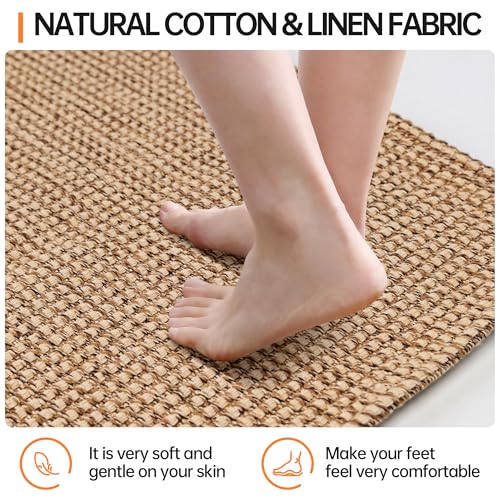 Kitchen Rugs and Mats Non Skid Washable [2PCS] (16 Sq Ft)