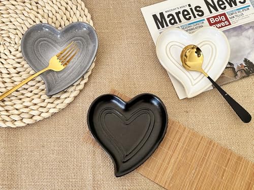 Ceramic Spoon Rest for Stove Top (Matte Black)