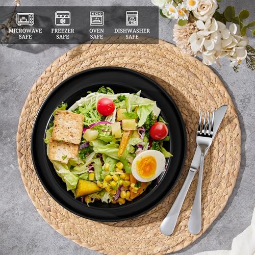 Pasta Bowls Set of 4 (Matte Black)