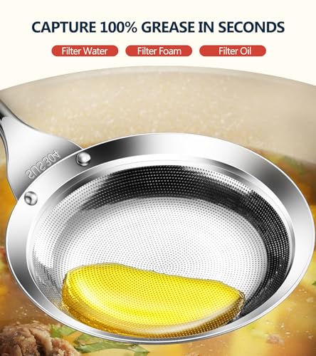 Skimmer Spoon (Round Handle 5.9inch)
