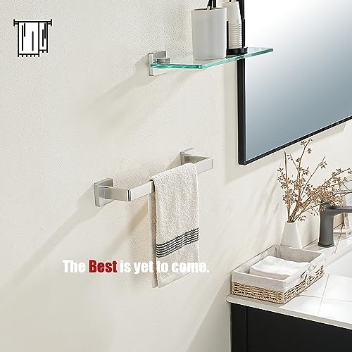 Brushed Towel Bar (16.41 Inch / Brushed Steel)