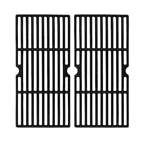 G460-0500-W1 Cooking Grate Grill Replacement Parts for Char Broil Grill Grates 463672016 463645015 463251414 463633316 463642116 463672416 463650413 Charbroil 2 Burner Grill Replacement Grates (16 15/16 x 16 5/8" for Charbroil)