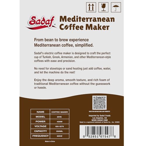One Touch Mediterranean Coffee Maker (Red)