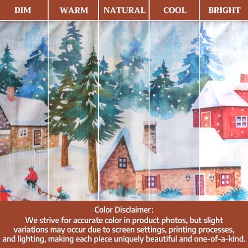 Double Oven Mitts 100% Cotton Double Oven Glove (125 - Megeve / 7" x 35" (Double Oven Mitt))