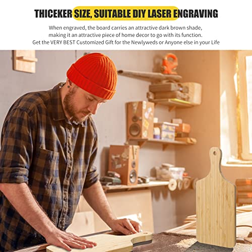 Thick Wood Cutting Boards for Chopping (11 x 5 inches)