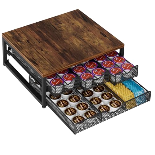 Coffee Pod Holder For Counter (Antique Finish)