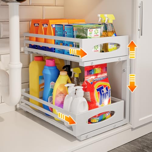 Under Sink Organizer (White)