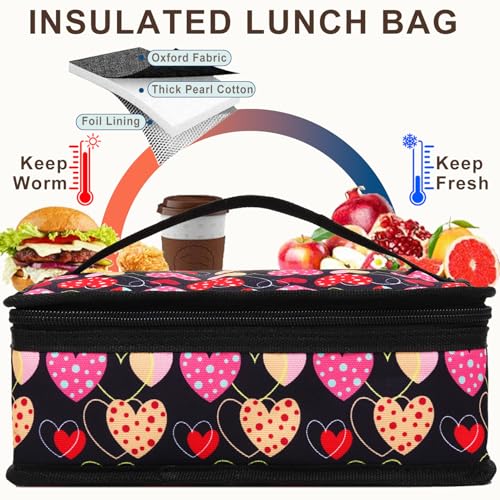 Small Lunch box Insulated Soft Bag Mini Cooler Back to School Thermal Meal Tote Kit for Kids