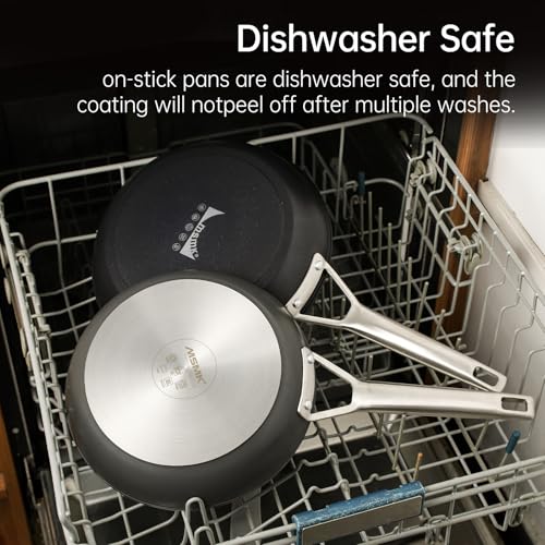 10 Piece Nonstick Pots and Pans Set (10pcs)