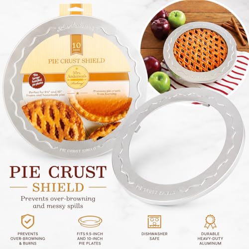 Pie Crust Protector Shield (Original, 10-Inch, Set/2)