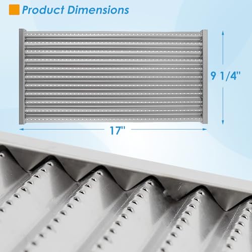 17" Grill Emitter and Cooking Grate for Charbroil TRU Infrared 463642316 463644220 463632320 463675016 463644220 G362 (17" x 17 1/2")