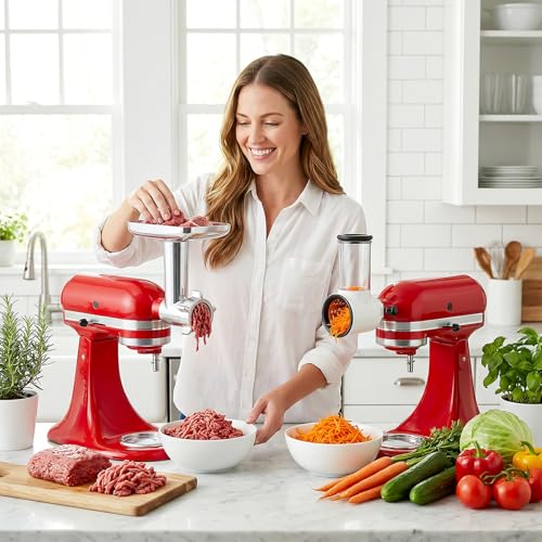 Meat Grinder Attachment for KitchenAid Mixer