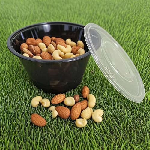26oz to go round Food Container (50 piece single grid round box)