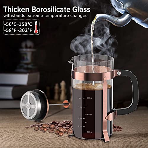 French Press 34oz (Copper / 34oz)