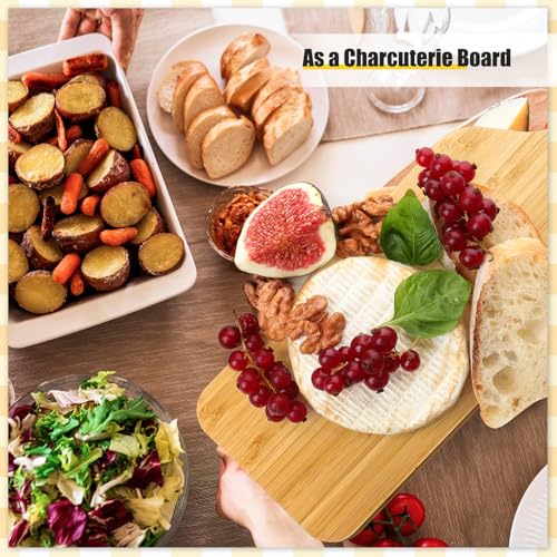 Thick Wood Cutting Boards for Chopping (17 x 6 inches)