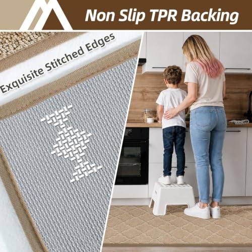 Kitchen Runner Rugs Non (Beige / 24"X 72")