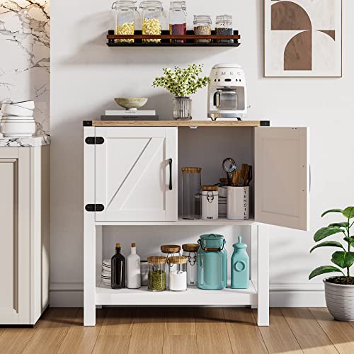 Console Table Coffee Bar Sofa Cabinet (White)