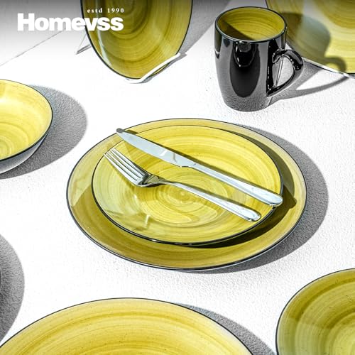 Stoneware Sonoma 16pc Dinnerware Set (16pc Set / Green)