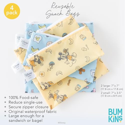 Disney Reusable Sandwich and Snack Bags (Mickey & Minnie)