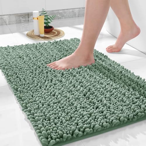 Large Bathroom Rugs Non Slip Washable 36x24 Inch