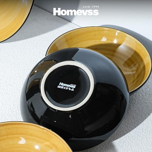 HomeVss Stoneware Sonoma 16pc Dinnerware Set
