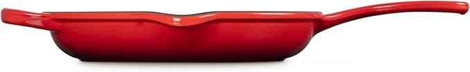 Le Creuset Enameled Cast Iron Signature Iron Handle Skillet, 9", Cerise