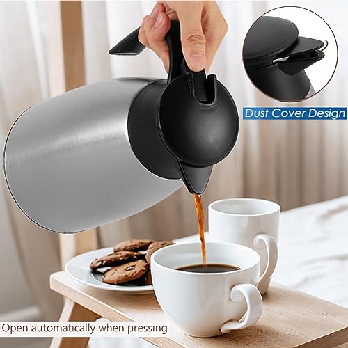70 oz Thermal Coffee Carafe Stainless Steel (Silver)
