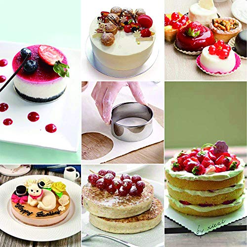 12 Pcs Round Cookie Biscuit Cutter Set (12 PCS)
