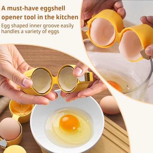 3 Pcs Egg Shell Opener Remover (Orange / 3 Pcs)