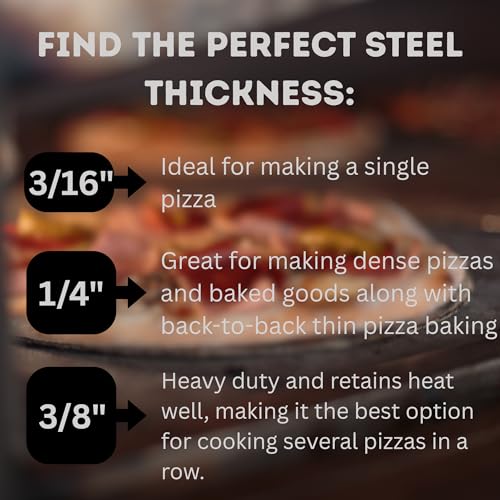 16" x 16" Pizza Steel (16"x16" Square)