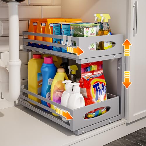 Under Sink Organizer (Gray)
