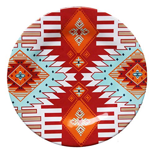 Southwest 14 Piece Melamine Plastic Dinnerware Set with Plates (14 Piece / Southwest Melamine)