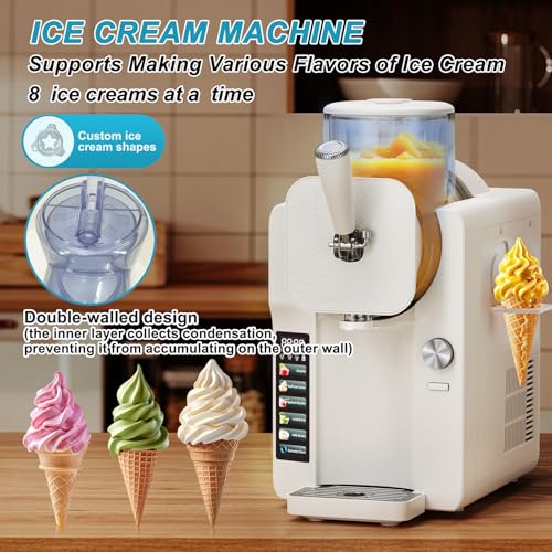 Ice Cream Maker (White / 70 oz)
