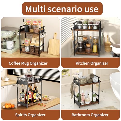 Coffee Bar Organizer for Home Office
