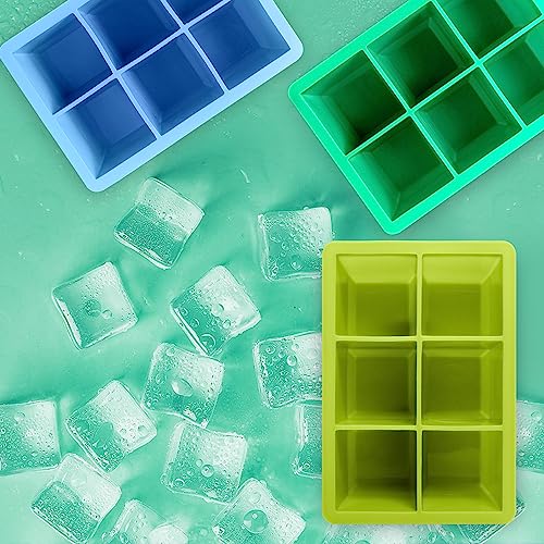 Silicone Ice Cube Trays (Green)
