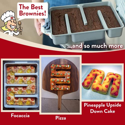 Original All Edges Brownie Pan including lid
