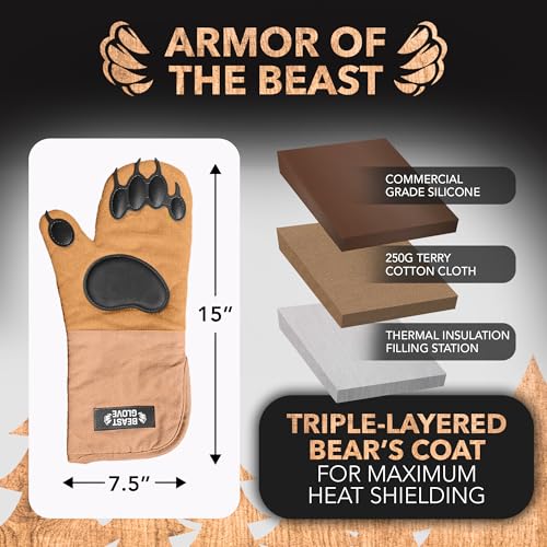 Bear Paw Oven Mitts