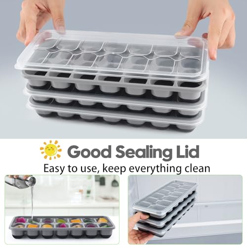 Silicone Ice Cube Tray (8 Count)