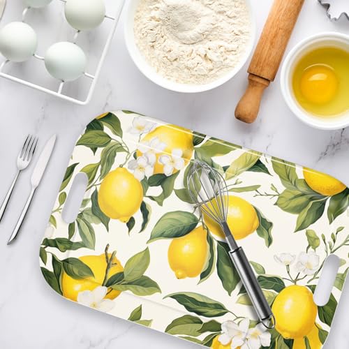Serving Trays with Handles (Lemon and Lemon)