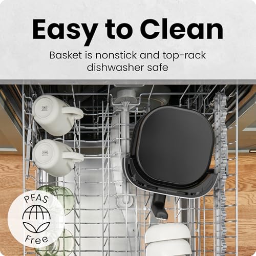 2 Qt Mini Air Fryer (2 Quart / Black)