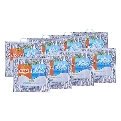 Hot and Cold Insulated Bags for Food Delivery (X Large (Grocery Size))